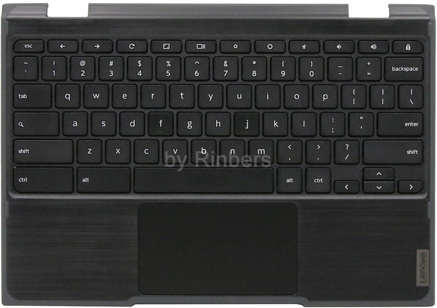 Laptop Palmrest Upper Case with US Keyboard for Lenovo 300e