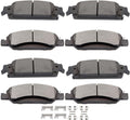 Ceramic Brake Pads Kit for Escalade Silverado Sierra Yukon - Quiet