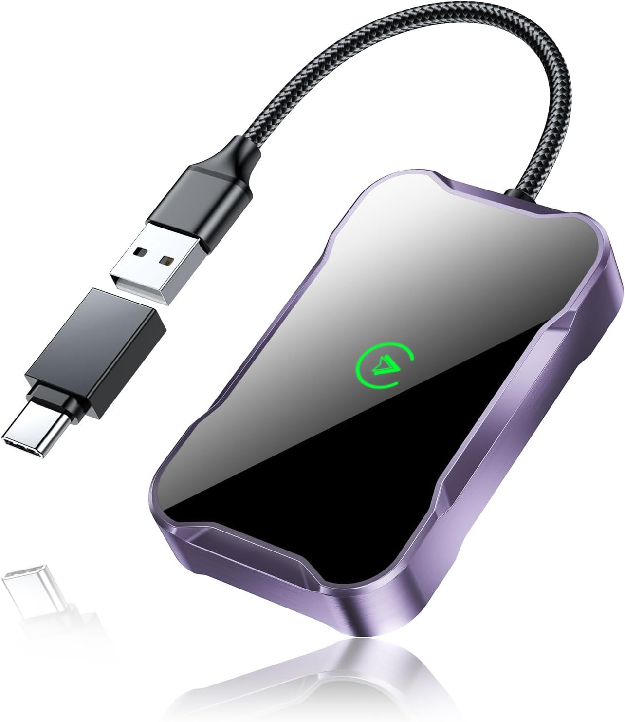 AuroraLink Wireless Carplay Adapter for Fast & Stable Connection