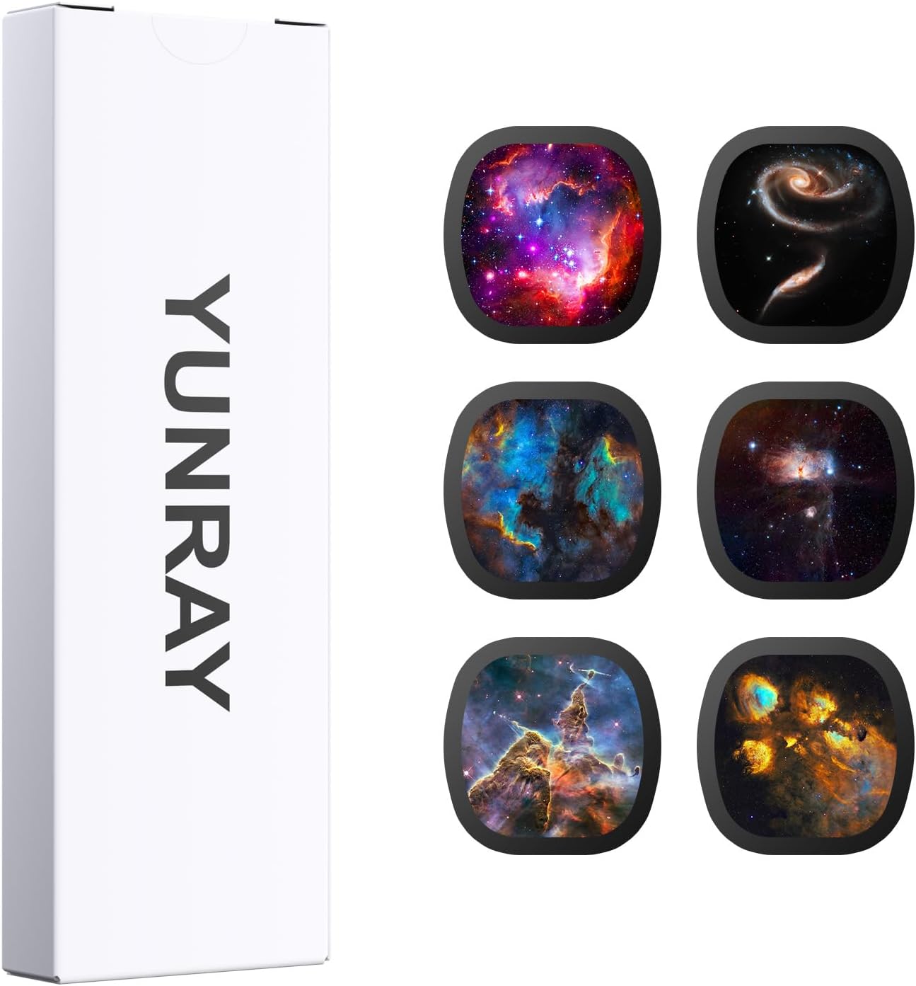 YUNRAY Galaxy Projector Disc Set for Stunning Night Sky Views