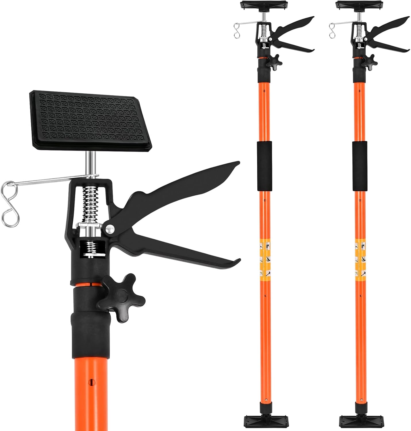 Adjustable Support Pole System for Easy DIY Projects and Installations