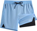 Men's Athletic Running Shorts with Liner 5in/7in - Lightweight