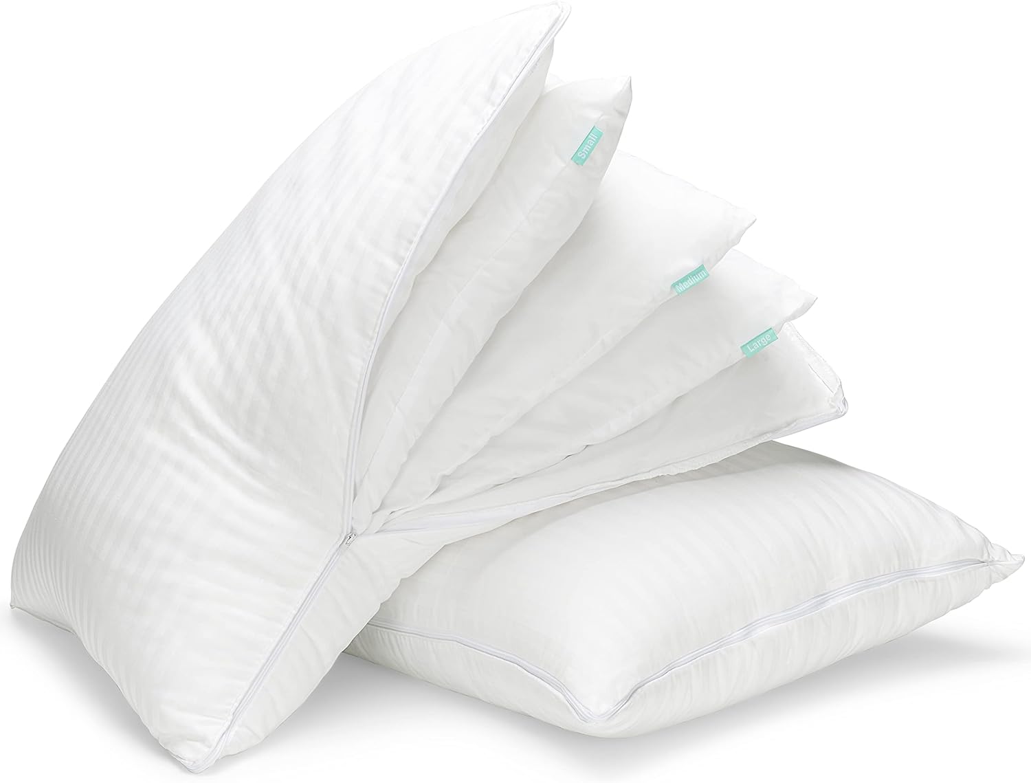EverSnug Adjustable Layer Luxury Pillows for All Sleepers
