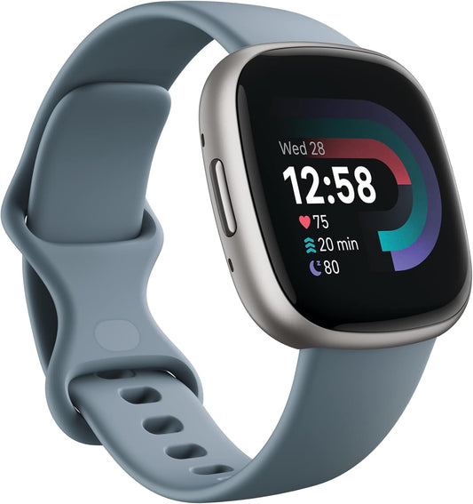 Fitbit Versa 4 Smartwatch: Daily Readiness & 24/7 Heart Rate