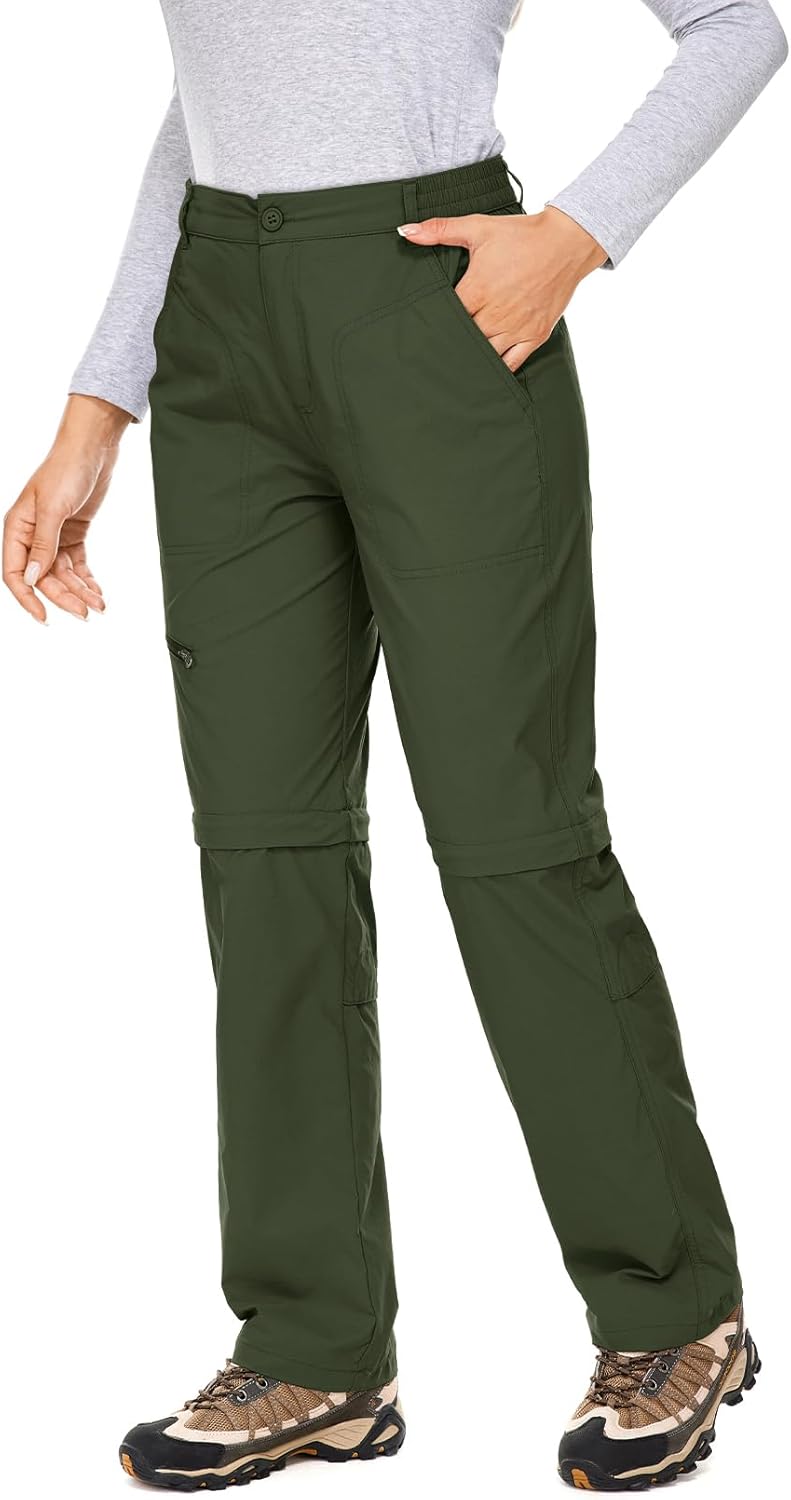 Women's Hiking Pants Convertible Quick Dry Lightweight Outdoor