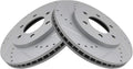 Front Performance Brake Rotors Set for 2003-2006 Ford Expedition