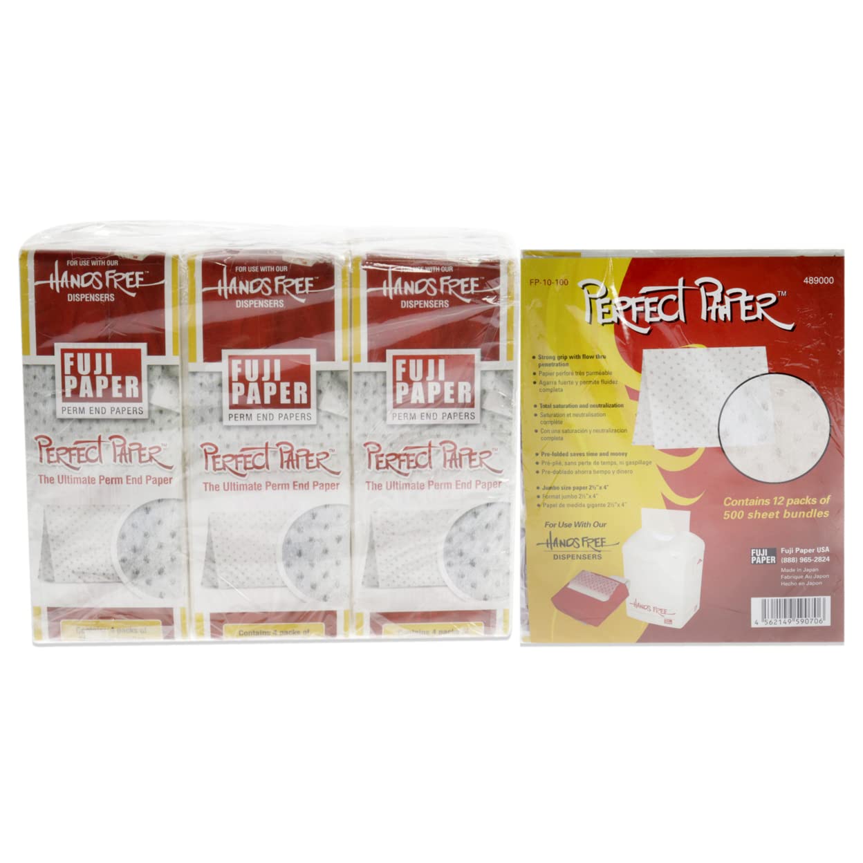 Fuji Perfect Paper End Papers Jumbo Pack for Professional Use