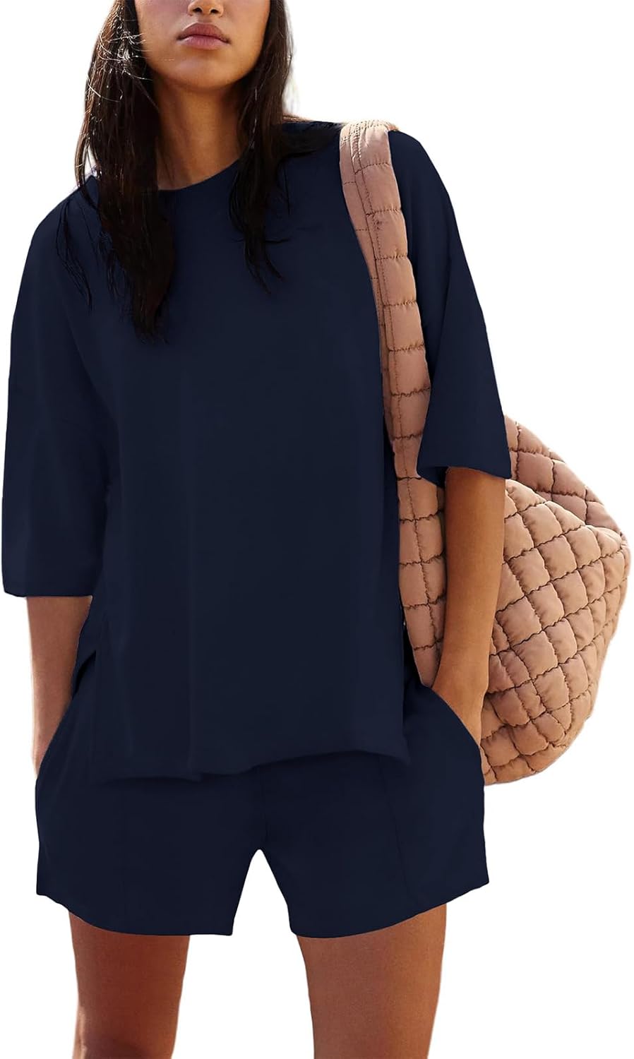 Womens Shorts Sets 2 Piece Outfits Summer 2025 for Comfort