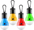 Tent Lamp 4 Pack Portable LED Tent Lights - Compact Camping Lanterns