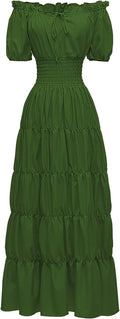 Renaissance Women Medieval Chemise Dress - Elegant Vintage Style
