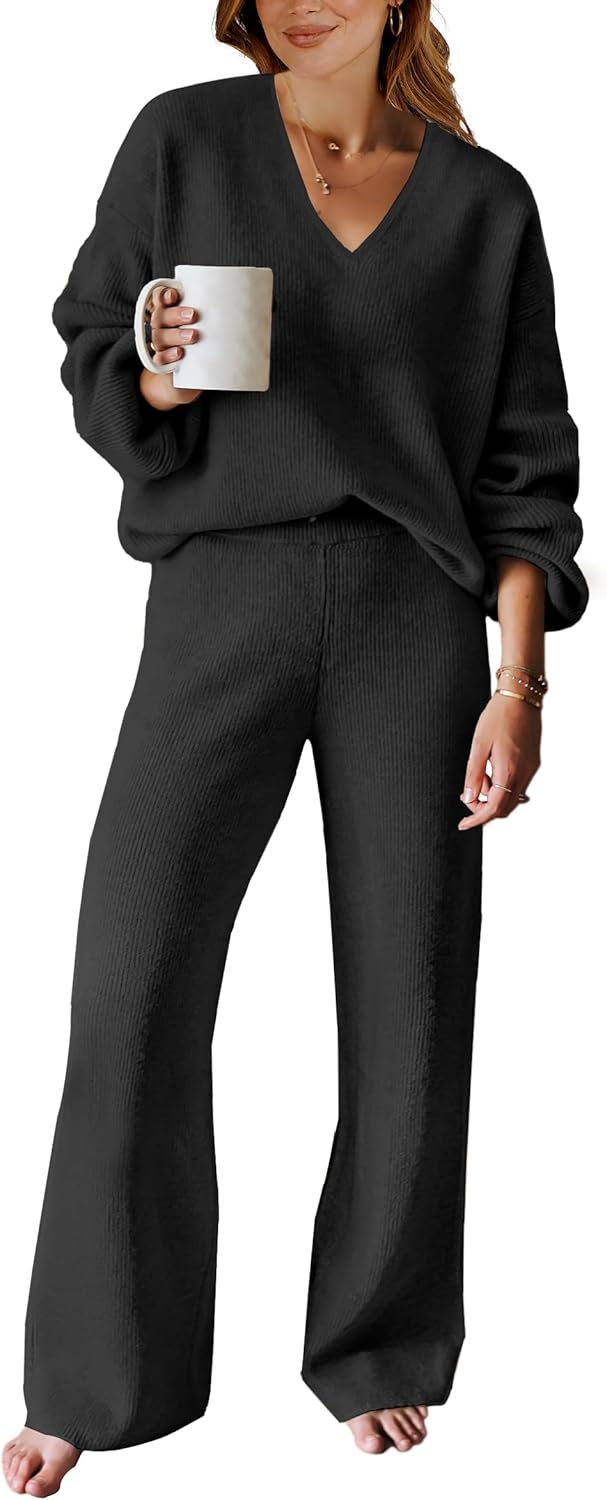 ANRABESS Women 2 Piece Outfits for Cozy Lounge and Travel