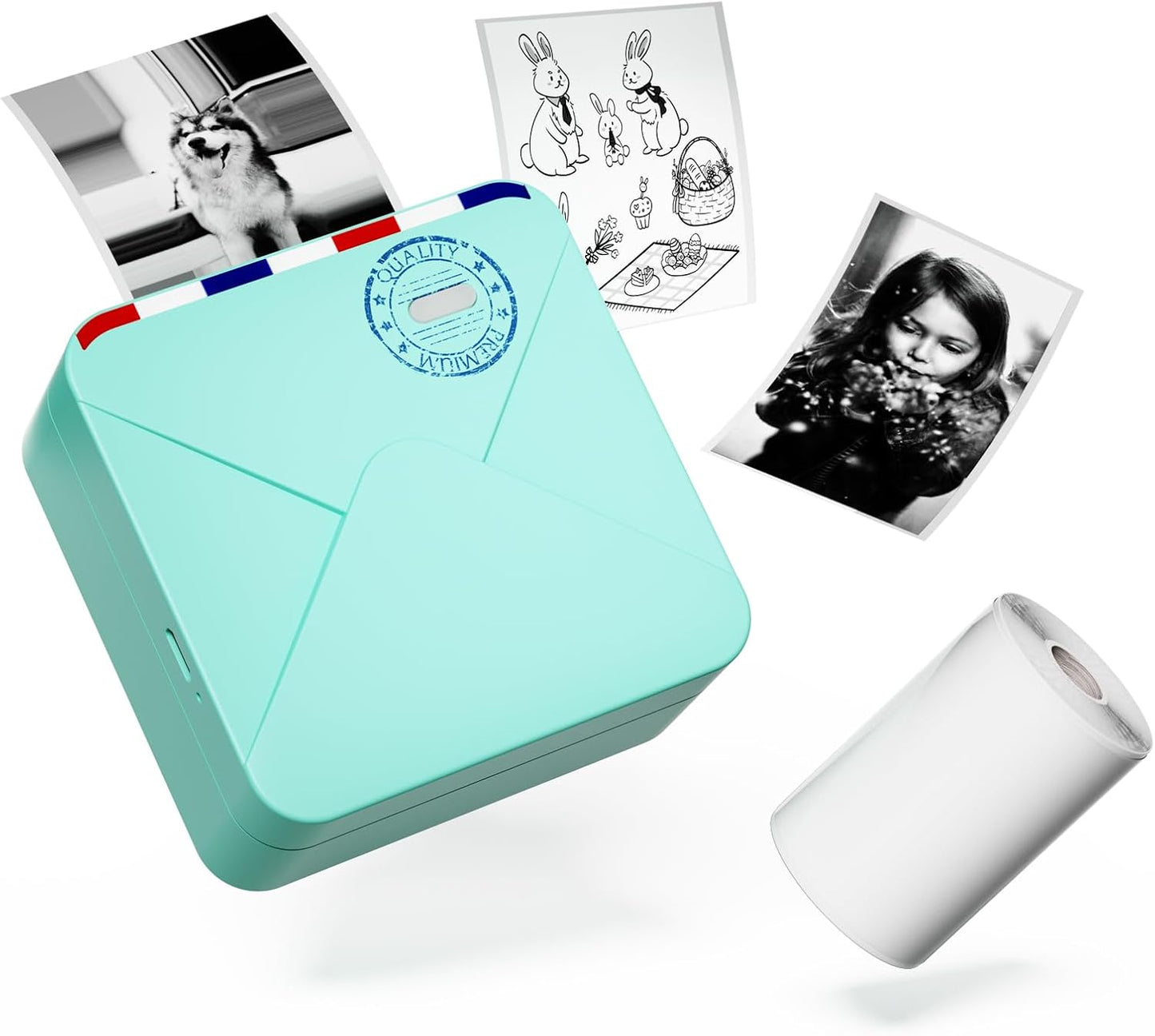 Wireless Mini Sticker Printer for iPhone & Android