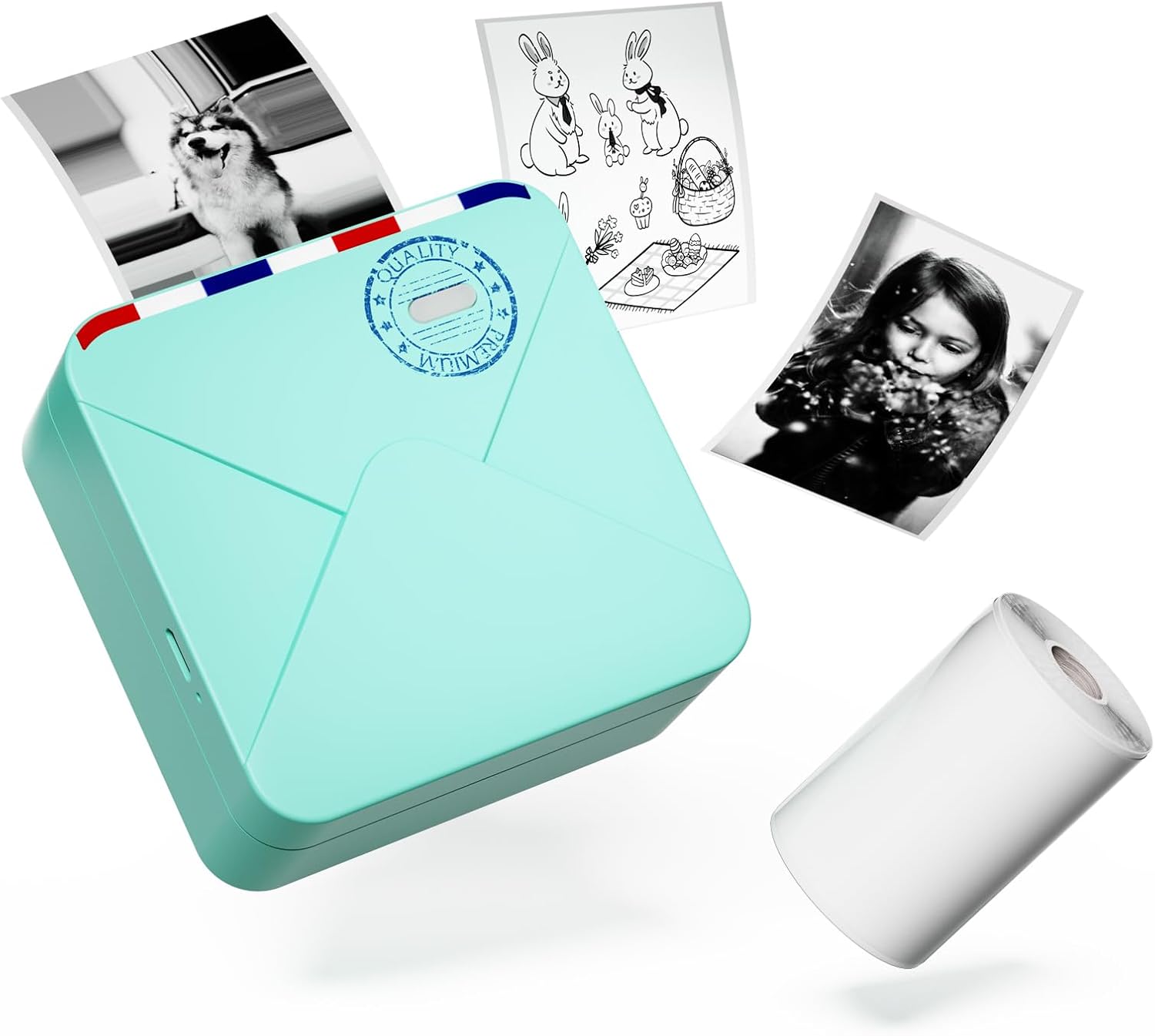 Wireless Mini Sticker Printer for iPhone & Android