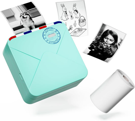 Wireless Mini Sticker Printer for iPhone & Android