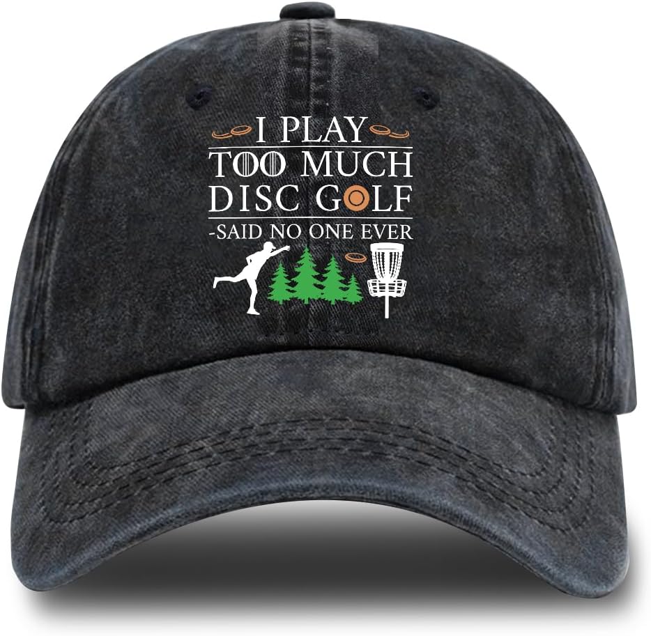 Adjustable Golf Theme Cap - Funny Retro Trucker Hat
