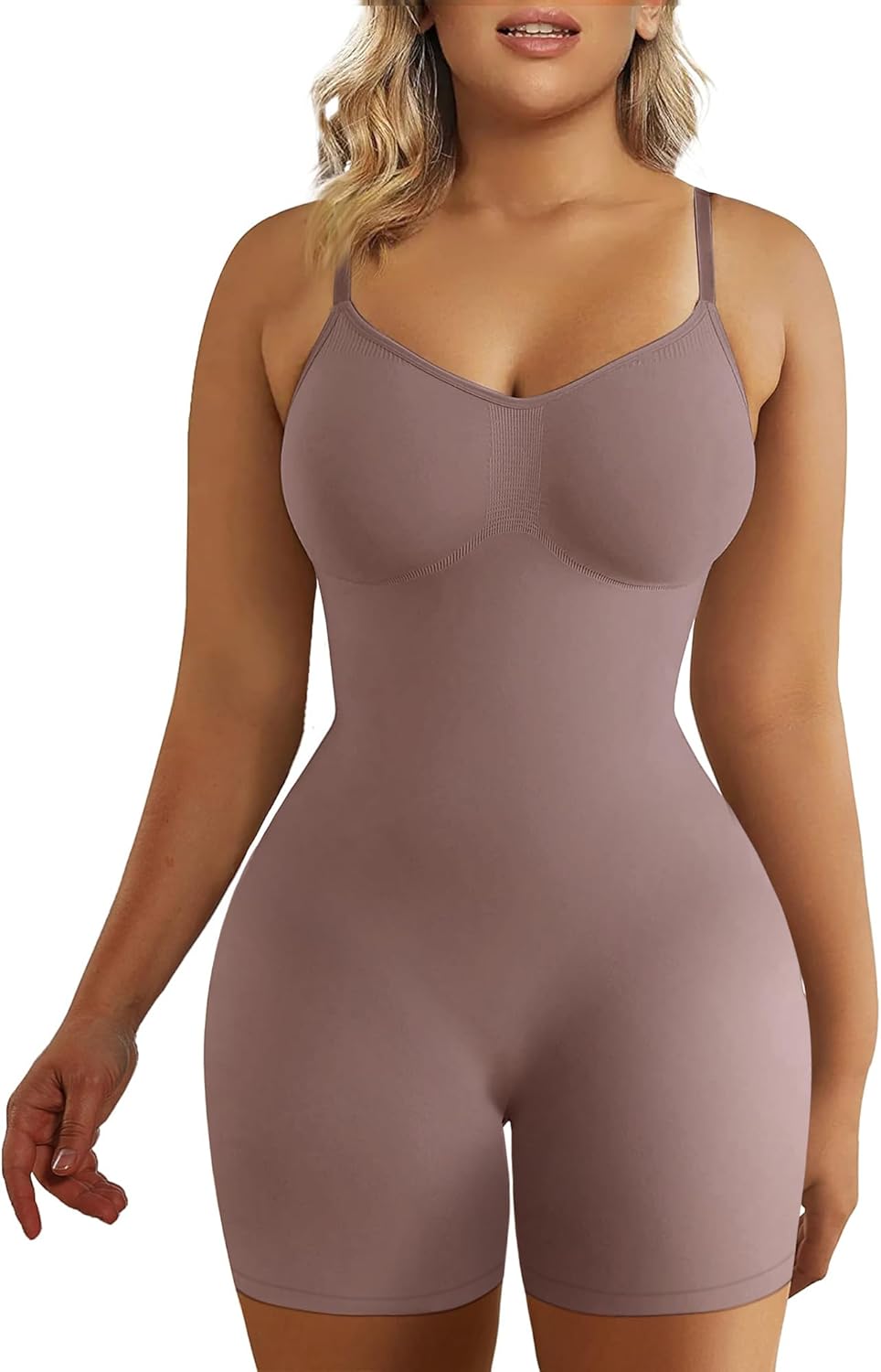 SHAPERX Tummy Control Bodysuit for Women with Butt Lifter
