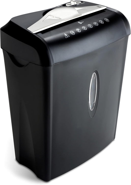High Security Paper and Credit Card Shredder with 3.7-Gallon Basket