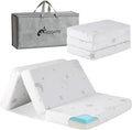 Pack and Play Mattress for Baby Toddlers - Portable Tri-Fold 38x26 in