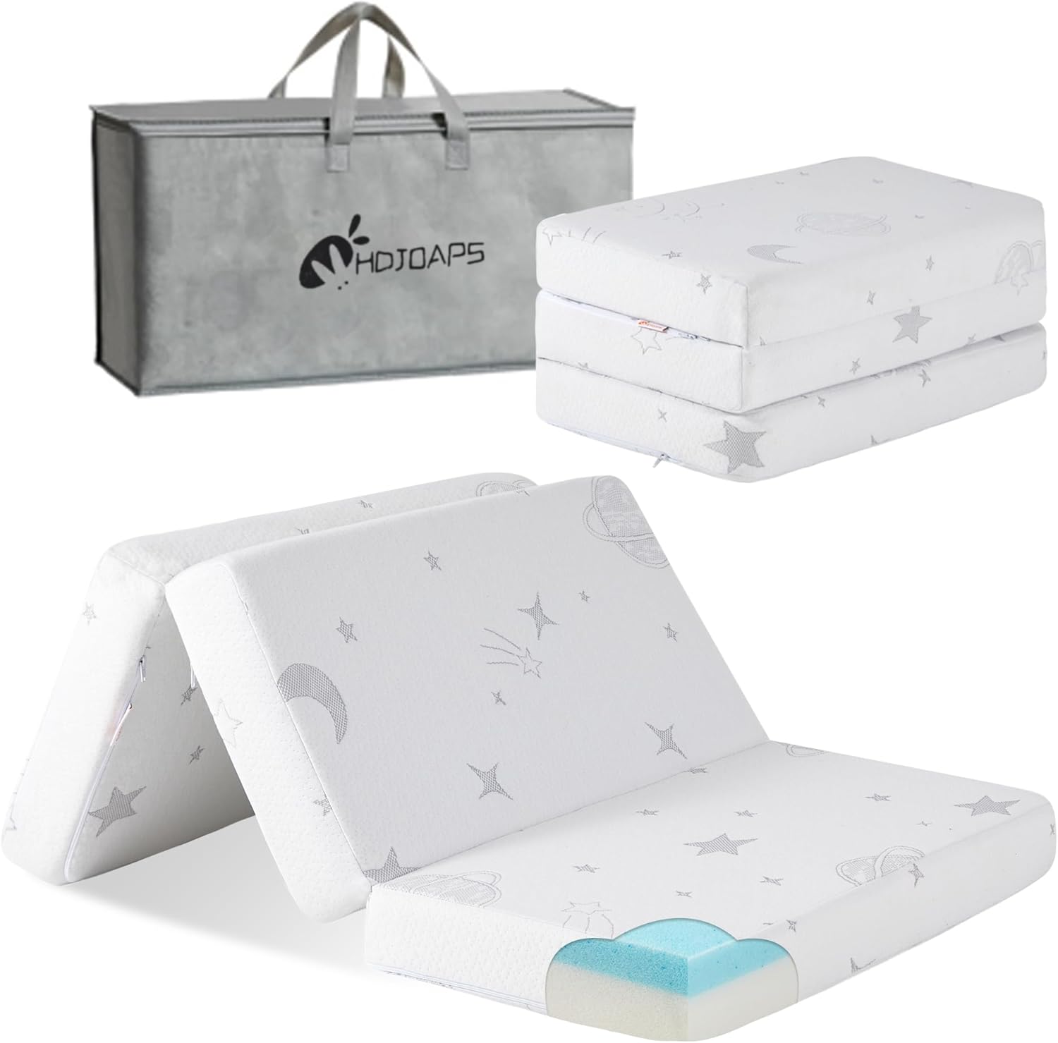 Pack and Play Mattress for Baby Toddlers - Comfortable Sleep