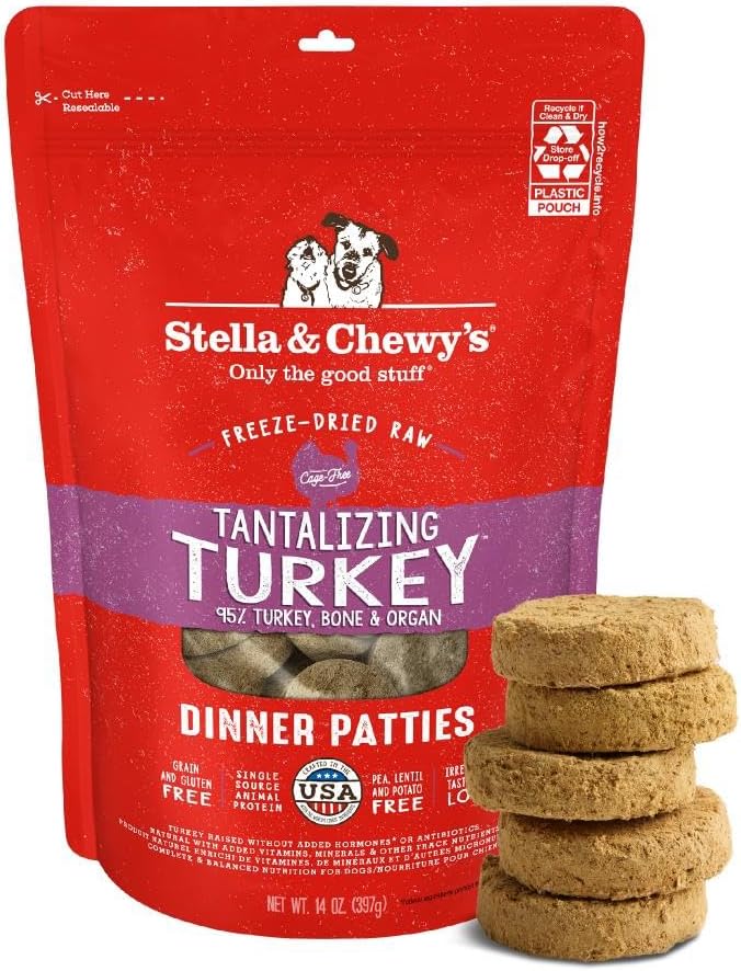 Stella & Chewy's Freeze-Dried Raw Dinner Patties for Dogs