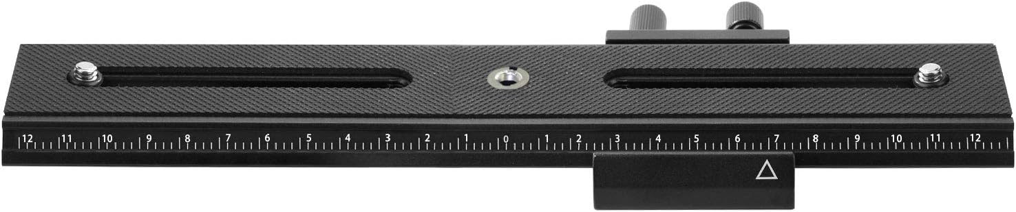 EXMAX 2 Way Macro Shot Focusing Rail Slider for Precision Photography