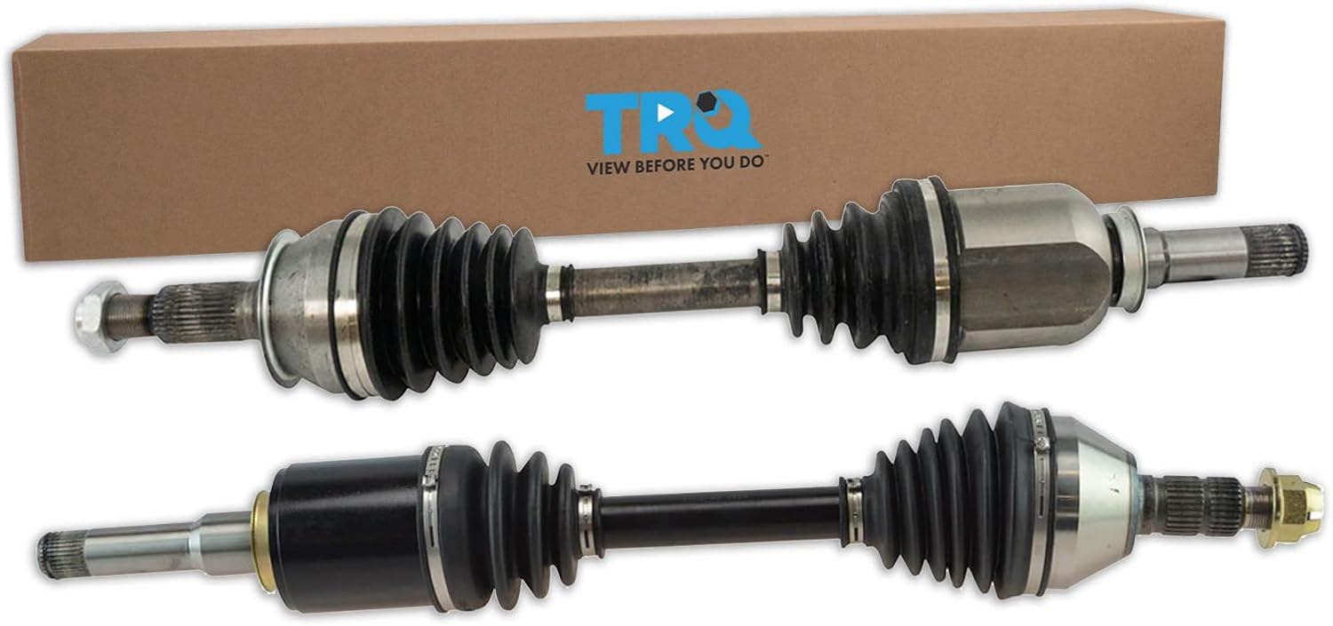 TRQ Front Driver and Passenger CV Axle Assembly Set for Impala