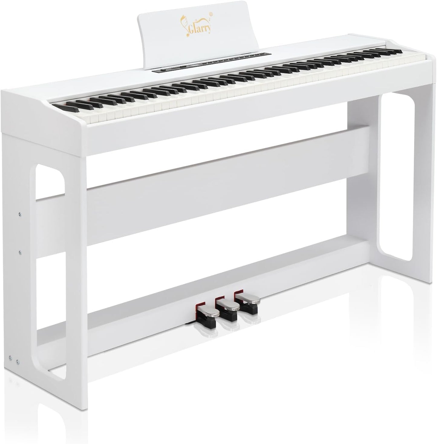 GLARRY Digital Piano 88-Key Full Weighted Hammer Action Keyboard