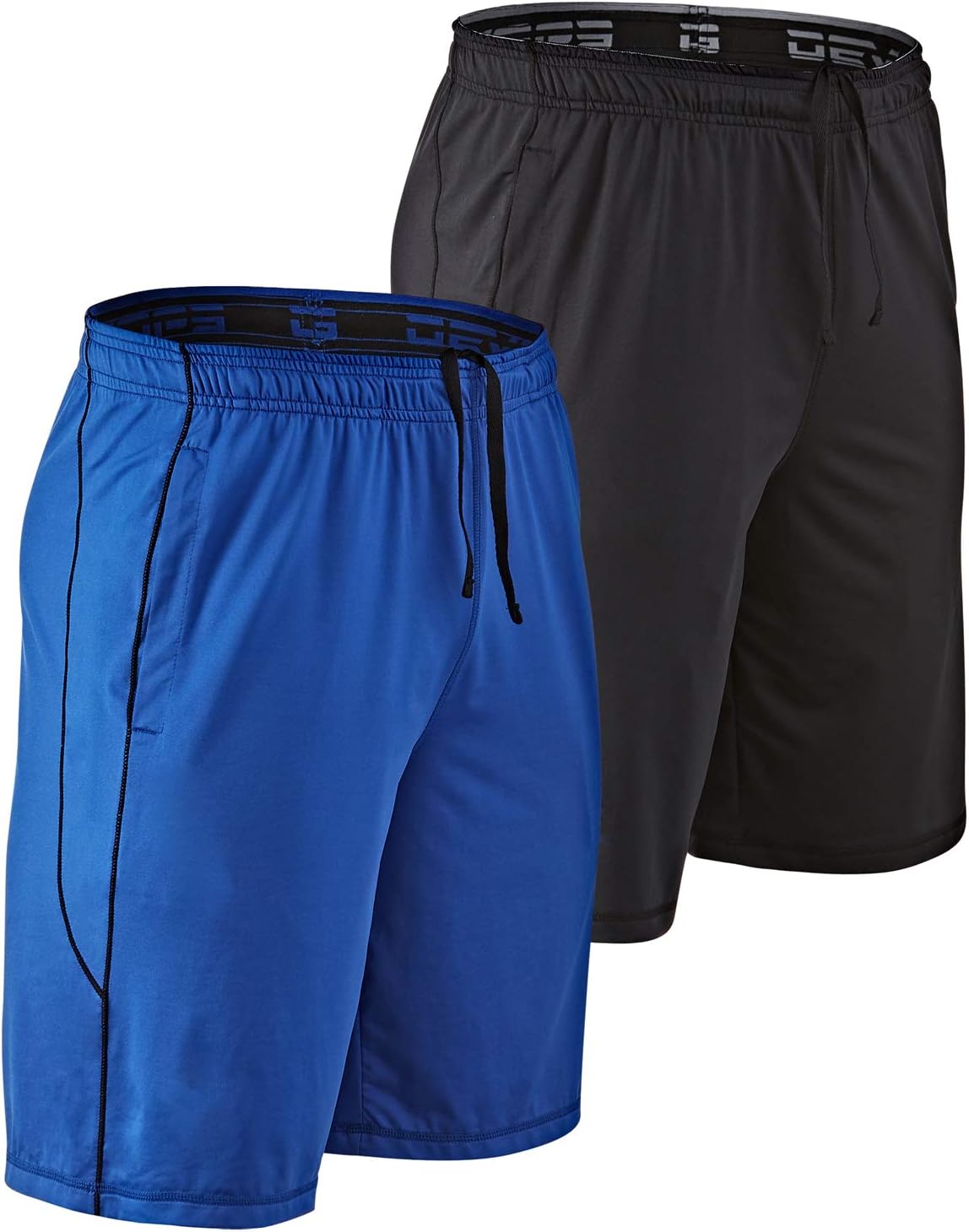 DEVOPS Men's 2-Pack Loose-Fit 10in Workout Gym Shorts Review