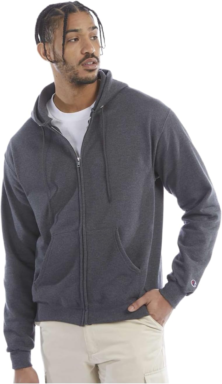 Champion Powerblend Hoodie - Late Night Blue