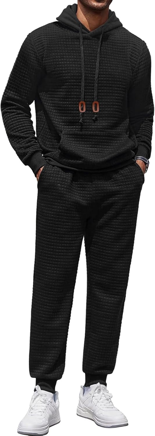 COOFANDY Men's Tracksuit 2 Piece Hoodie Sweatsuit Sets Review