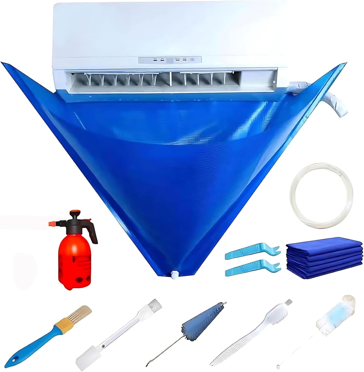 12 Pc Mini Split Cleaning Kit - Clean with Ease!