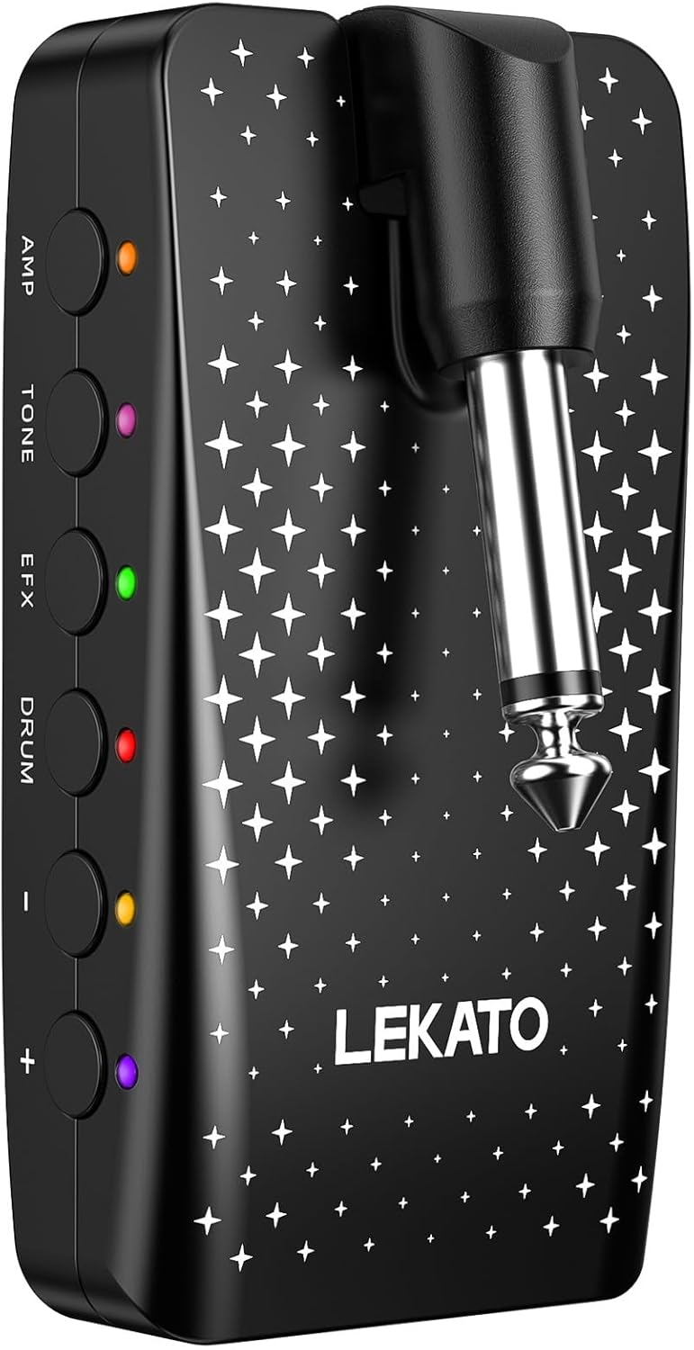 Guitar Headphone Amp with Bluetooth, Effects & Drum Grooves