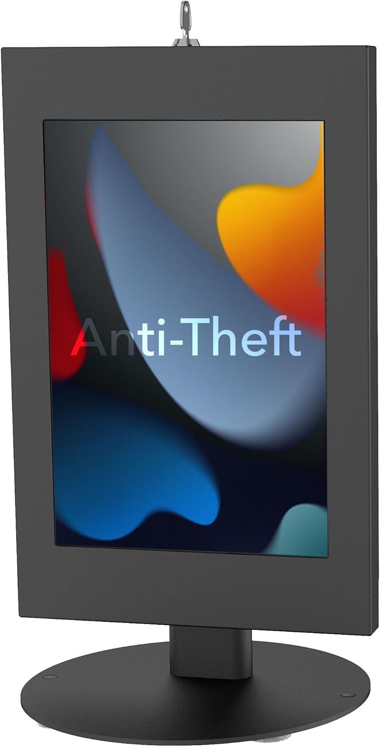 Lockable Tablet Countertop Stand for Samsung Galaxy Tab A9+ and More
