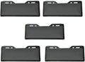 ECOTRIC 5Pcs 1/2in Skid Steer Mount Plate Quick Tach Attachment