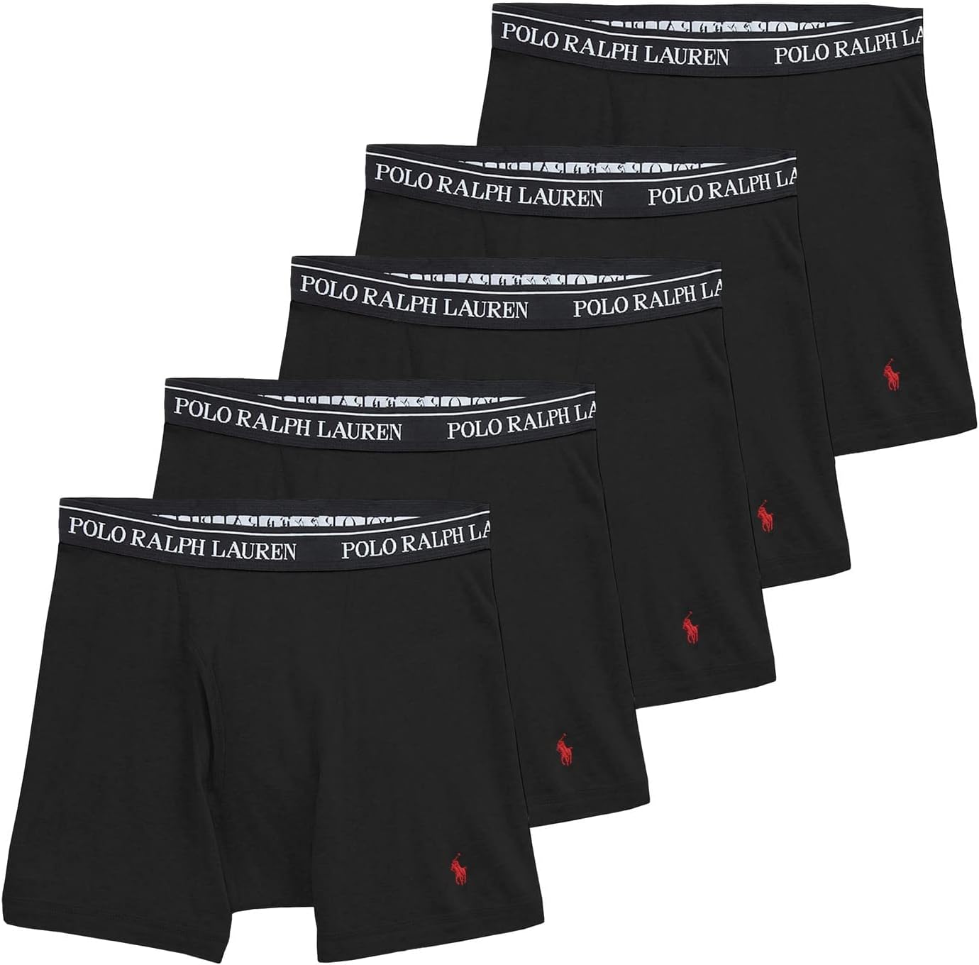Polo Ralph Lauren Men's Boxer Brief 5-Pack for Ultimate Comfort