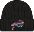 New Era Men's NFL 2024 Crucial Catch Cuffed Knit Hat - Awareness Ready