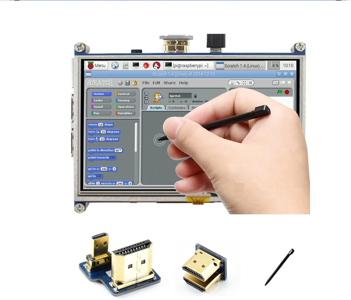 Waveshare 5 Inch Resistive TFT Touch Screen for Raspberry Pi