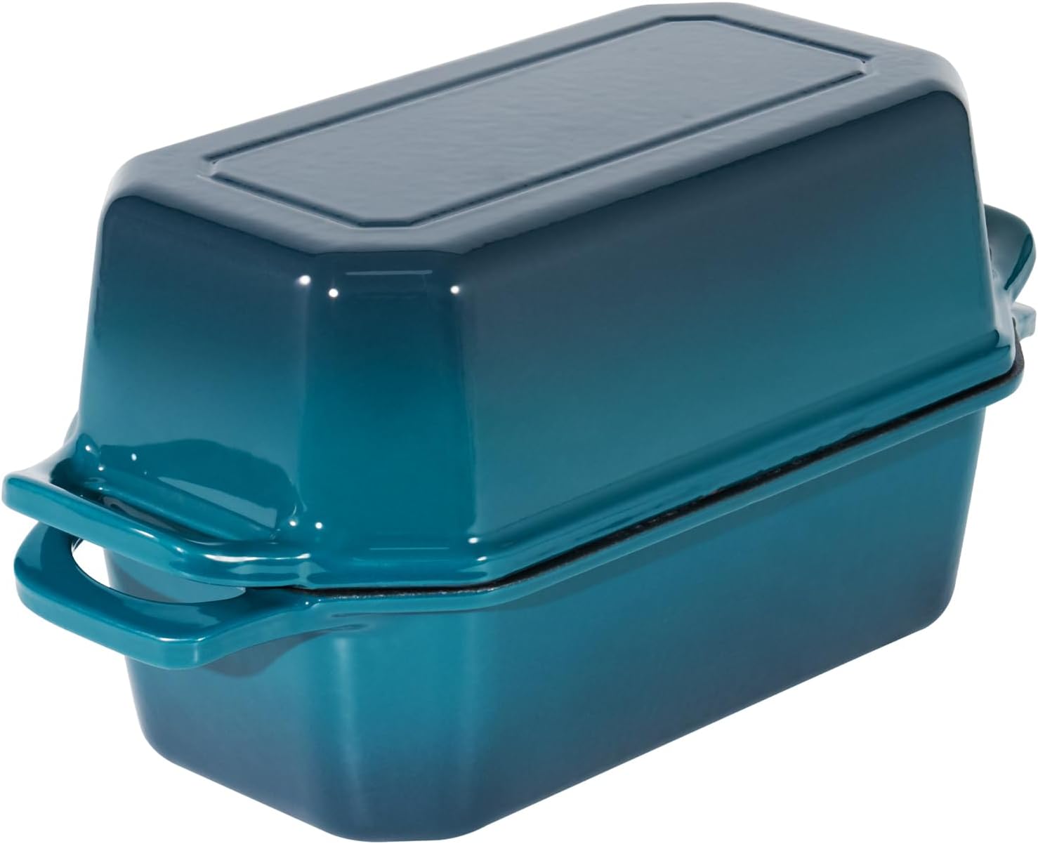 Cast Iron Loaf Pan with Lid for Perfect Homemade Bread