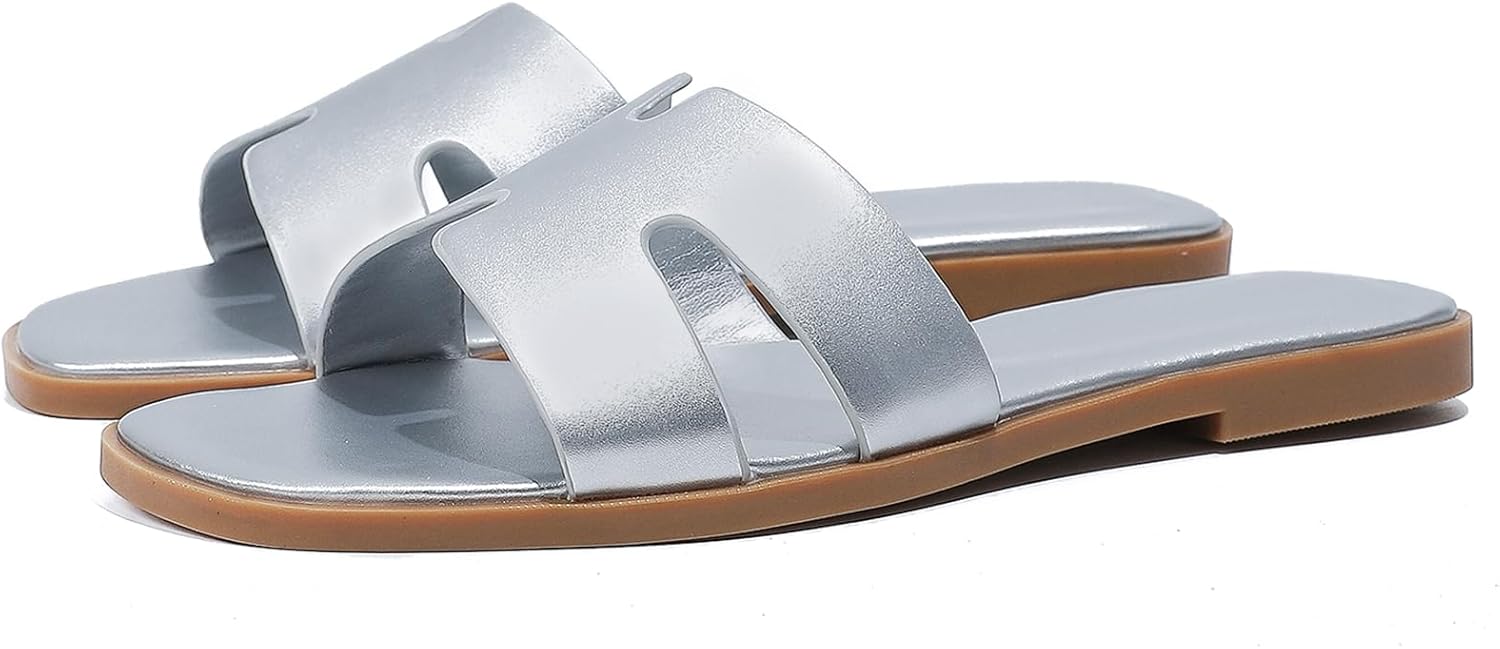 Stratuxx Kaze Open Toe Flat Dress Sandals for Women in Summer