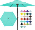 7.5 ft Patio Umbrella Market Table Umbrella - Crank Tilt Shade