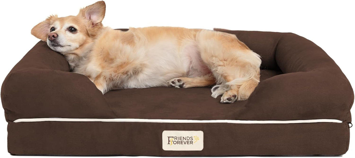 Chester Small Dog Bed with Orthopedic Memory Foam Comfort