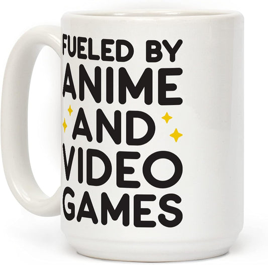Double-Sided Anime Coffee Mug - Funny Adult Humor