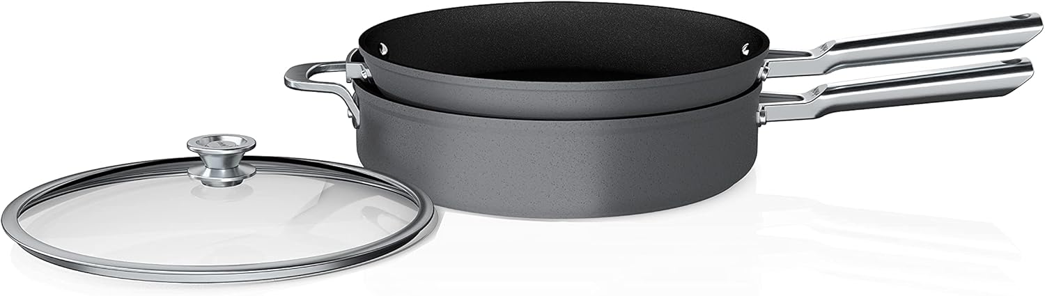 Ninja C53300 Foodi NeverStick Premium Cookware Set for Easy Cooking