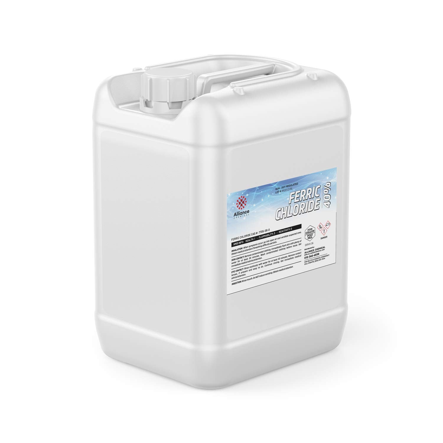 Ferric Chloride 40% Solution for Water Treatment and Etching