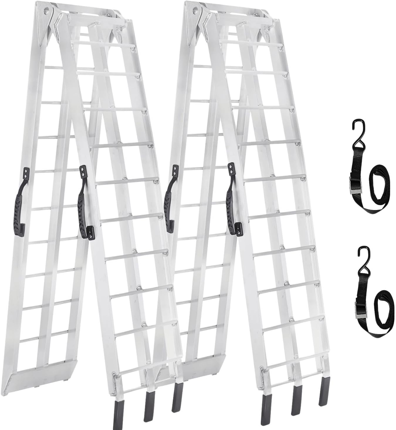MAXIVMAN Loading Ramps 7.5FT Aluminum for Trucks and ATVs