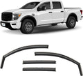 In-Channel Rain Guards for Nissan Titan XD Crew Cab - Durable Fit