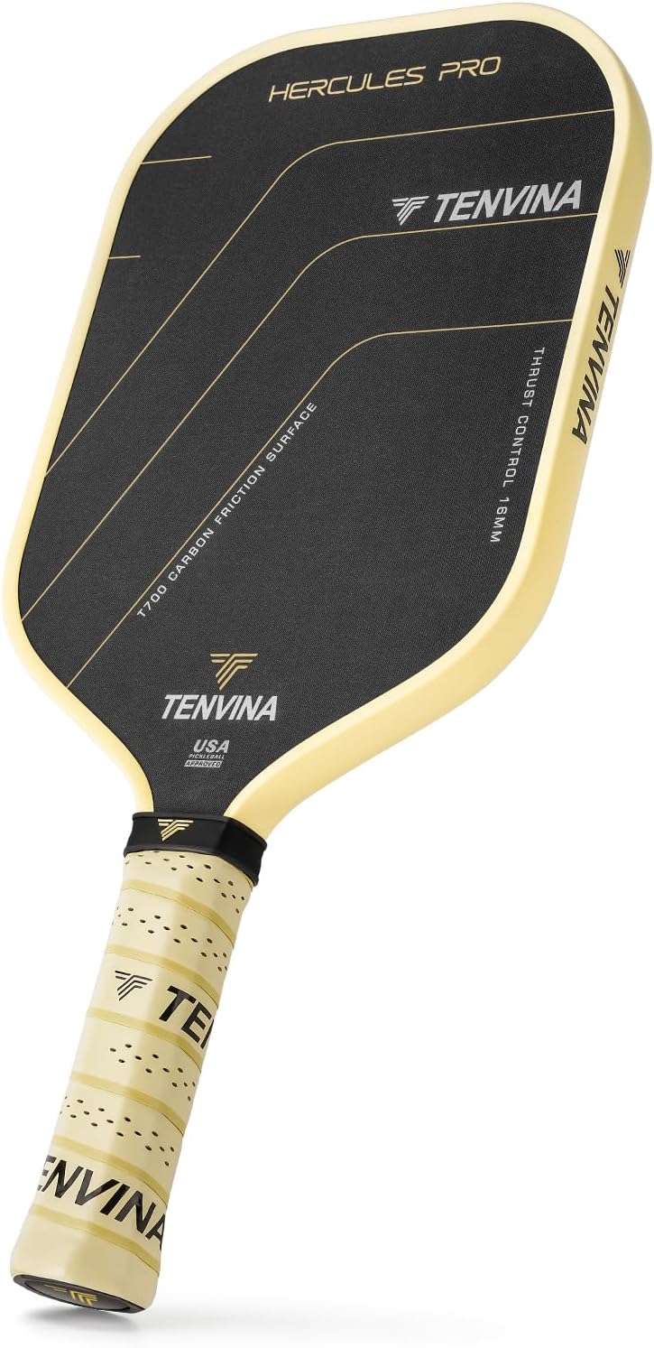 TENVINA Pickleball Paddles with 4-Layer Carbon Fiber Design