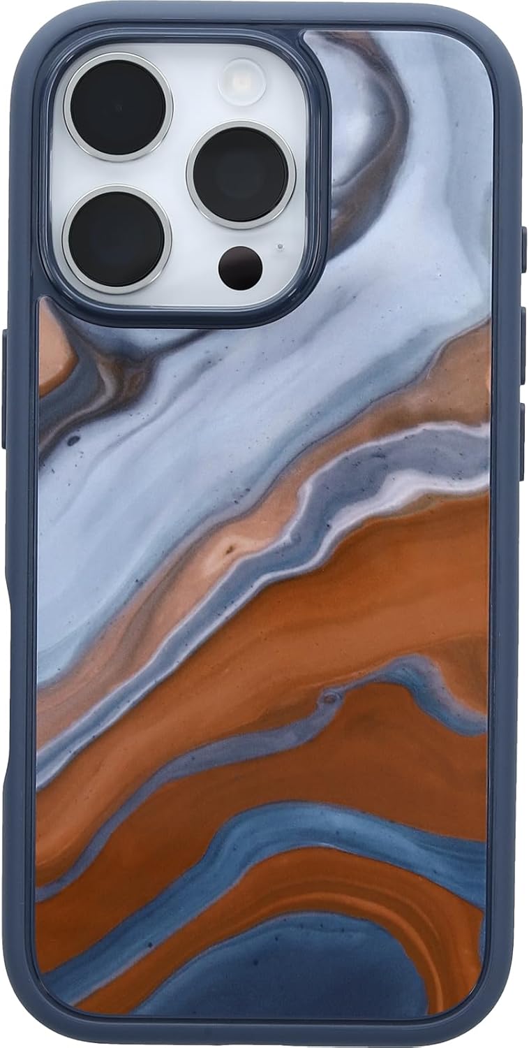 OtterBox iPhone 16 Pro Symmetry Case - High Desert Marble Style