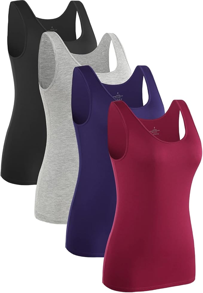 Rosyline Womens Sleeveless Tank Tops for Layering and Comfort