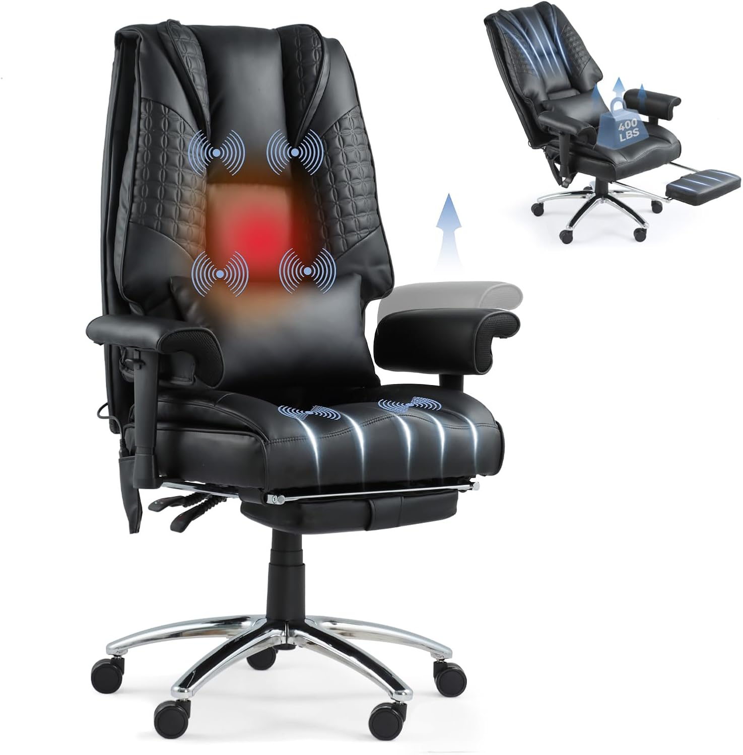 6 Point Massage Big & Tall Chair